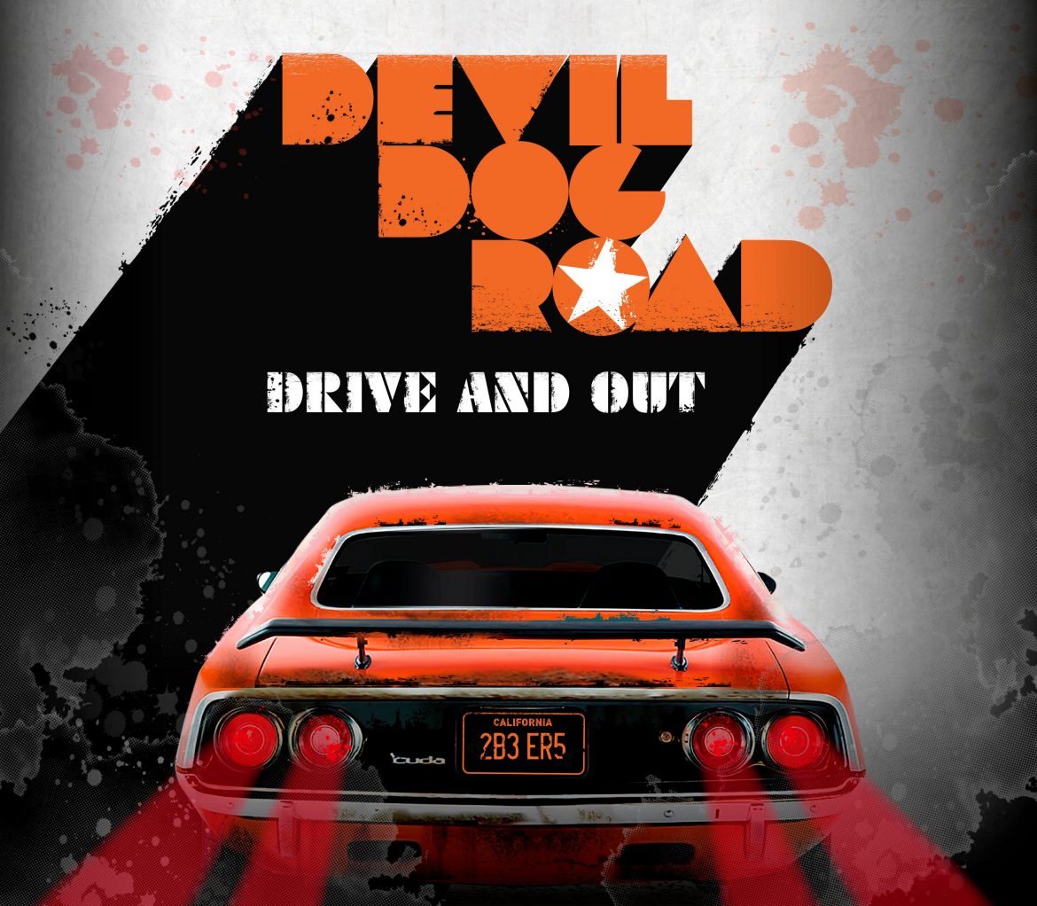 Devil Dog Road - Drive And Out - album cover Artwork: Petri Rotsten